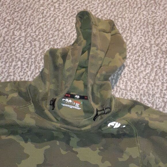 Fila Sport Camouflage Hoodie SIZE S - Picture 3 of 5